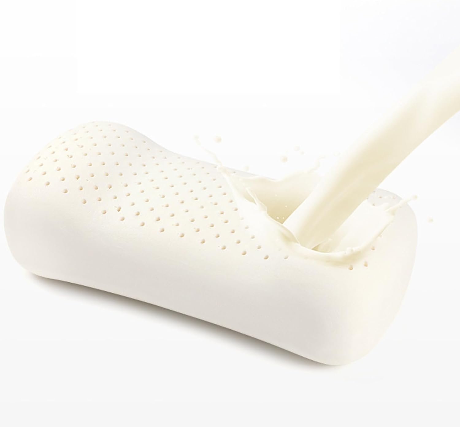 Latex Pillow Natural Latex Pillow Portable Single Small Pillow Travel Pillow Neck Pillow Small Size and Easy to Carry