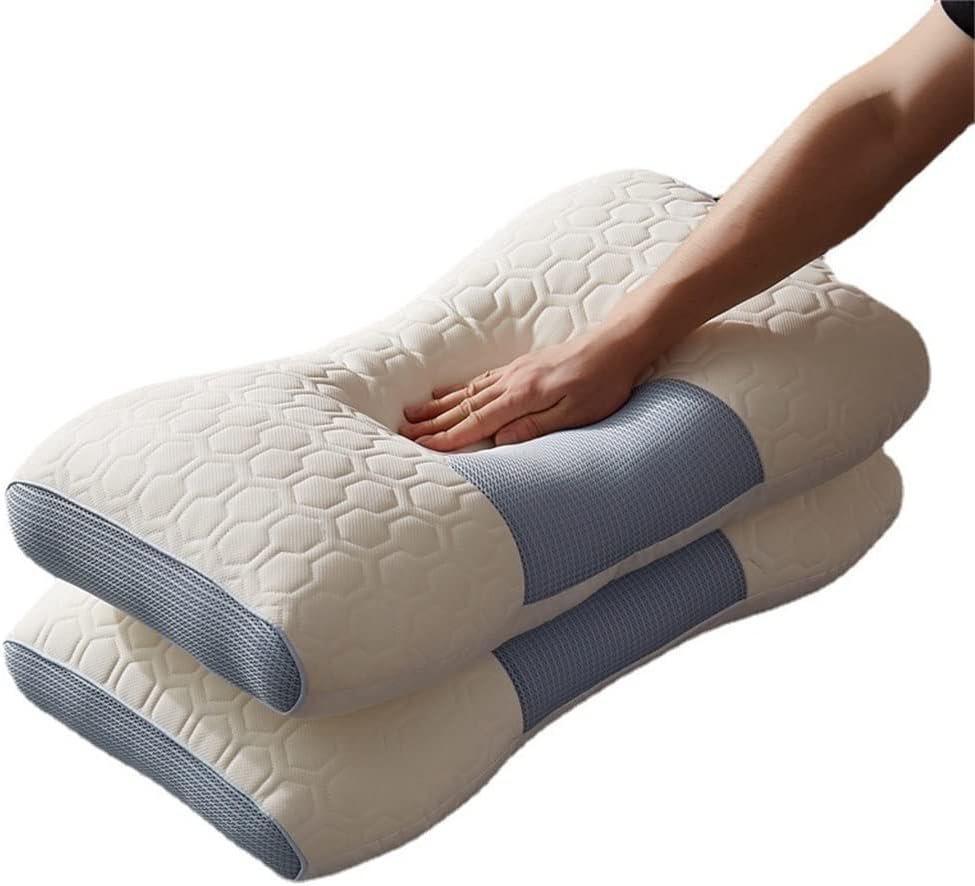 Fiber Latex Pillow Core Comfortable Cotton Adult Low Cervical Spine