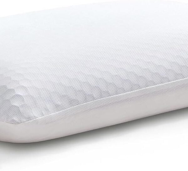 Pillow for Sleeping Supportive Elastic Grid Hex with 100% Soft  Latex Pillow Core Relieves Shoulder and Neck Pain Oversized 27.55 inch